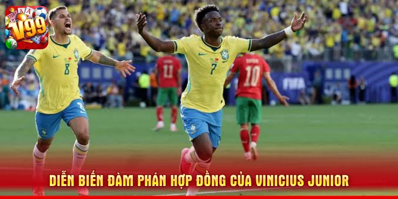 Diễn biến đàm phán hợp đồng của Vinicius Junior