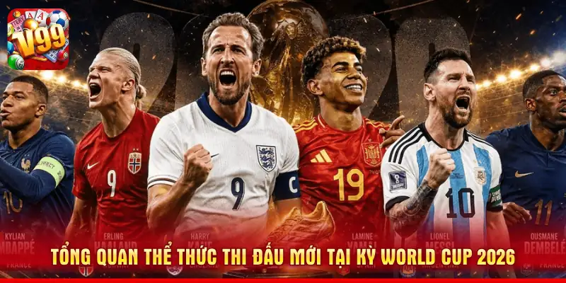 Tổng quan thể thức thi đấu mới tại kỳ World Cup 2026